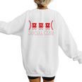 Home Plate Social Club Softball Season Baseball Mom Premium Women's Sweatshirt Back Print Home Plate Social Club Softball Season Baseball Mom Premium Women's Sweatshirt Back Print