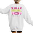 I'm A Baseball Mom Of Course I'm Broke Baseball Mom Raglan Baseball Tee Women's Sweatshirt Back Print I'm A Baseball Mom Of Course I'm Broke Baseball Mom Raglan Baseball Tee Women's Sweatshirt Back Print