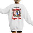 I'm Their Biggest Fan Volleyball Baseball Mom Women's Sweatshirt Back Print I'm Their Biggest Fan Volleyball Baseball Mom Women's Sweatshirt Back Print