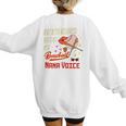 I'm Not Yelling This Is My Baseball Nana Voice Baseball Mom Premium Women's Sweatshirt Back Print I'm Not Yelling This Is My Baseball Nana Voice Baseball Mom Premium Women's Sweatshirt Back Print