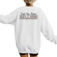 Kinda Busy Raising Ballers Funny Baseball Mom Mother's Day Women's Sweatshirt Back Print Kinda Busy Raising Ballers Funny Baseball Mom Mother's Day Women's Sweatshirt Back Print