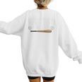 Let Me Through My Son Is Out There Baseball Mom Women's Sweatshirt Back Print Let Me Through My Son Is Out There Baseball Mom Women's Sweatshirt Back Print