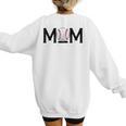 Loud & Proud Baseball Mom Softball Mother Women Mommy Women's Sweatshirt Back Print