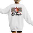 Mom Of Ballers Basketball Baseball Mom Of Ballers Women's Sweatshirt Back Print Mom Of Ballers Basketball Baseball Mom Of Ballers Women's Sweatshirt Back Print