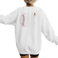 Moms Against Baseball Pants Baseball Mom Premium Women's Sweatshirt Back Print Moms Against Baseball Pants Baseball Mom Premium Women's Sweatshirt Back Print