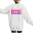 Mothers Don'T Make Me Use My Baseball Mom Voice Women's Sweatshirt Back Print Mothers Don'T Make Me Use My Baseball Mom Voice Women's Sweatshirt Back Print