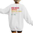Who Needs Umpires When We Have Baseball Moms Vintage Women's Sweatshirt Back Print Who Needs Umpires When We Have Baseball Moms Vintage Women's Sweatshirt Back Print
