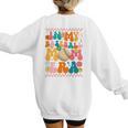 Retro Groovy In My Baseball Mom Era Happy Women Premium Women's Sweatshirt Back Print Retro Groovy In My Baseball Mom Era Happy Women Premium Women's Sweatshirt Back Print