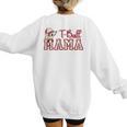 Retro Tball Mama Art Baseball Mom Softball Women's Sweatshirt Back Print Retro Tball Mama Art Baseball Mom Softball Women's Sweatshirt Back Print