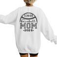 Senior Baseball Mom 2024 Women's Sweatshirt Back Print Senior Baseball Mom 2024 Women's Sweatshirt Back Print
