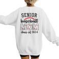 Senior Baseball Mom Class Of 2024 High School College Sports Raglan Baseball Tee Women's Sweatshirt Back Print Senior Baseball Mom Class Of 2024 High School College Sports Raglan Baseball Tee Women's Sweatshirt Back Print