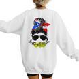 Softball Mom Puerto Rican Mom Spanish Baseball Mom Tote Women's Sweatshirt Back Print Softball Mom Puerto Rican Mom Spanish Baseball Mom Tote Women's Sweatshirt Back Print