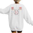 Sorry My Son Has Baseball Baseball Mom Women's Sweatshirt Back Print Sorry My Son Has Baseball Baseball Mom Women's Sweatshirt Back Print