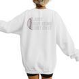 Sports Meme Rub Some Dirt On It For Baseball Mom Premium Women's Sweatshirt Back Print
