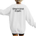 Sportsing Mom Sports Mom Baseball Mom Football Mom Women's Sweatshirt Back Print Sportsing Mom Sports Mom Baseball Mom Football Mom Women's Sweatshirt Back Print