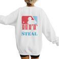 I Teach My Kid Baseball Mom Vintage Coach Baseball Raglan Baseball Tee Women's Sweatshirt Back Print I Teach My Kid Baseball Mom Vintage Coach Baseball Raglan Baseball Tee Women's Sweatshirt Back Print
