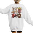 Tis The Season Baseball Mom Game Day Cheering Sports Lover Women's Sweatshirt Back Print