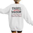 Travel Baseball Mom Sports Mom Baseball Mama Women's Sweatshirt Back Print Travel Baseball Mom Sports Mom Baseball Mama Women's Sweatshirt Back Print