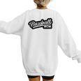 Women's Baseball Softball Baseball Mom Baseball Women's Sweatshirt Back Print Women's Baseball Softball Baseball Mom Baseball Women's Sweatshirt Back Print