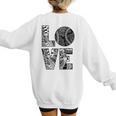 Women's Baseball Softball Baseball Mom LOVE Baseball Women's Sweatshirt Back Print Women's Baseball Softball Baseball Mom LOVE Baseball Women's Sweatshirt Back Print
