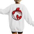 Womens Custom Baseball Mom Number 8 Heart For Mom Mommy Premium Women's Sweatshirt Back Print Womens Custom Baseball Mom Number 8 Heart For Mom Mommy Premium Women's Sweatshirt Back Print