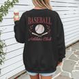Baseball Athletic Social Club Baseball Mom Trendy Baseball Women's Sweatshirt Back Print Baseball Athletic Social Club Baseball Mom Trendy Baseball Women's Sweatshirt Back Print