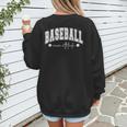 Baseball Mom Attitude Cute Baseball Mom's Sport And Athletic Women's Sweatshirt Back Print Baseball Mom Attitude Cute Baseball Mom's Sport And Athletic Women's Sweatshirt Back Print