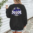 Baseball Mom Era Player Mother Game Day Women's Sweatshirt Back Print Baseball Mom Era Player Mother Game Day Women's Sweatshirt Back Print
