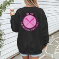 In My Baseball Mom Era Retro Game Day Mom Era 2 Sides Women's Sweatshirt Back Print In My Baseball Mom Era Retro Game Day Mom Era 2 Sides Women's Sweatshirt Back Print