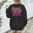 In My Baseball Mom Era Retro Mom Life Mother's Day 2024 Women's Sweatshirt Back Print In My Baseball Mom Era Retro Mom Life Mother's Day 2024 Women's Sweatshirt Back Print