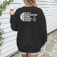 Baseball Mom Essential Oils Meme For Oily Oils Mom Women's Sweatshirt Back Print