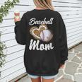 Baseball Mom Grandma Leopard Baseball Lover Fan Women's Sweatshirt Back Print Baseball Mom Grandma Leopard Baseball Lover Fan Women's Sweatshirt Back Print