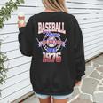 Baseball Mom Loud & Proud Since 1976 Women's Sweatshirt Back Print