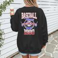 Baseball Mom Loud & Proud Since 1980 Women's Sweatshirt Back Print
