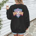 Baseball Mom Loud And Proud Game Day Sport Mother's Day Women's Sweatshirt Back Print Baseball Mom Loud And Proud Game Day Sport Mother's Day Women's Sweatshirt Back Print