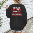 Baseball Mom Baseball Lover Mother's Day Sport Mommy Mama Women's Sweatshirt Back Print Baseball Mom Baseball Lover Mother's Day Sport Mommy Mama Women's Sweatshirt Back Print