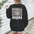 In My Baseball Mom Mama Era Leopard Mom Baseball Women's Sweatshirt Back Print In My Baseball Mom Mama Era Leopard Mom Baseball Women's Sweatshirt Back Print
