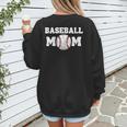 Baseball MOM Mother's Day Baseball Game Cheer Mom Women's Sweatshirt Back Print Baseball MOM Mother's Day Baseball Game Cheer Mom Women's Sweatshirt Back Print