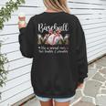 Baseball Mom Like A Normal Mom But Louder & Prouder Women Women's Sweatshirt Back Print Baseball Mom Like A Normal Mom But Louder & Prouder Women Women's Sweatshirt Back Print