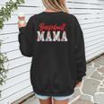Baseball Mom Retro Groovy Baseball Mama Women Mother's Day Women's Sweatshirt Back Print Baseball Mom Retro Groovy Baseball Mama Women Mother's Day Women's Sweatshirt Back Print