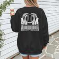Baseball Mom Scan For Payment Sporty Humor Women's Sweatshirt Back Print