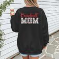 Baseball Mom Sporty Humor Women's Sweatshirt Back Print