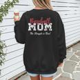 Baseball Mom The Struggle Is Real Women's Sweatshirt Back Print Baseball Mom The Struggle Is Real Women's Sweatshirt Back Print