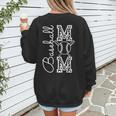 Baseball Mom Tee Leopard Mother's Day Grandma Women's Sweatshirt Back Print Baseball Mom Tee Leopard Mother's Day Grandma Women's Sweatshirt Back Print