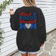 Baseball Mom Tee Loud & Proud Baseball Mom Women's Sweatshirt Back Print