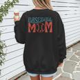 Baseball Mom Vintage Baseball Women's Sweatshirt Back Print Baseball Mom Vintage Baseball Women's Sweatshirt Back Print