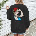 Baseball Mom Woman Baseball Sport Lover Women's Sweatshirt Back Print Baseball Mom Woman Baseball Sport Lover Women's Sweatshirt Back Print