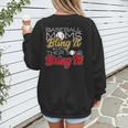 Baseball Moms Bling It & Their Sons Bring It For Women Women's Sweatshirt Back Print Baseball Moms Bling It & Their Sons Bring It For Women Women's Sweatshirt Back Print