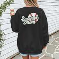 Baseball Mom's Favorite Game Day Women's Sweatshirt Back Print