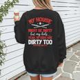 Baseball Moms My Kids Are Dirty Too Women's Sweatshirt Back Print Baseball Moms My Kids Are Dirty Too Women's Sweatshirt Back Print